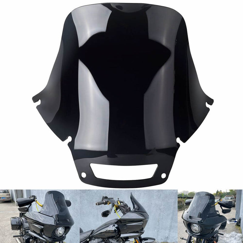 H-D Low Rider ST Fairing Replacement Recurve Windshield Windscreen for Harley Softail FXLRST 117 Low Rider ST EI Diablo FXRST 2022-2025 - pazoma