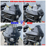 HD Low Rider ST Fairing Recurve Windshield Windscreen W/ Bolt Grommet kit for Harley M8 Softail FXLRST 117 FXRST 2022-2025 - pazoma