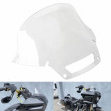 Harley Softail Low Rider ST EI Diablo FXLRST FXRST 117 Polycarbonate PC Recurve Windshield Windscreen 2022-2025 - pazoma