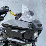 Harley Softail Low Rider ST EI Diablo FXLRST FXRST 117 Polycarbonate PC Recurve Windshield Windscreen 2022-2025 - pazoma