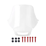 HD Low Rider ST Fairing Recurve Windshield Windscreen W/ Bolt Grommet kit for Harley M8 Softail FXLRST 117 FXRST 2022-2025 - pazoma