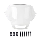 HD Low Rider ST Fairing Recurve Windshield Windscreen W/ Bolt Grommet kit for Harley M8 Softail FXLRST 117 FXRST 2022-2025 - pazoma