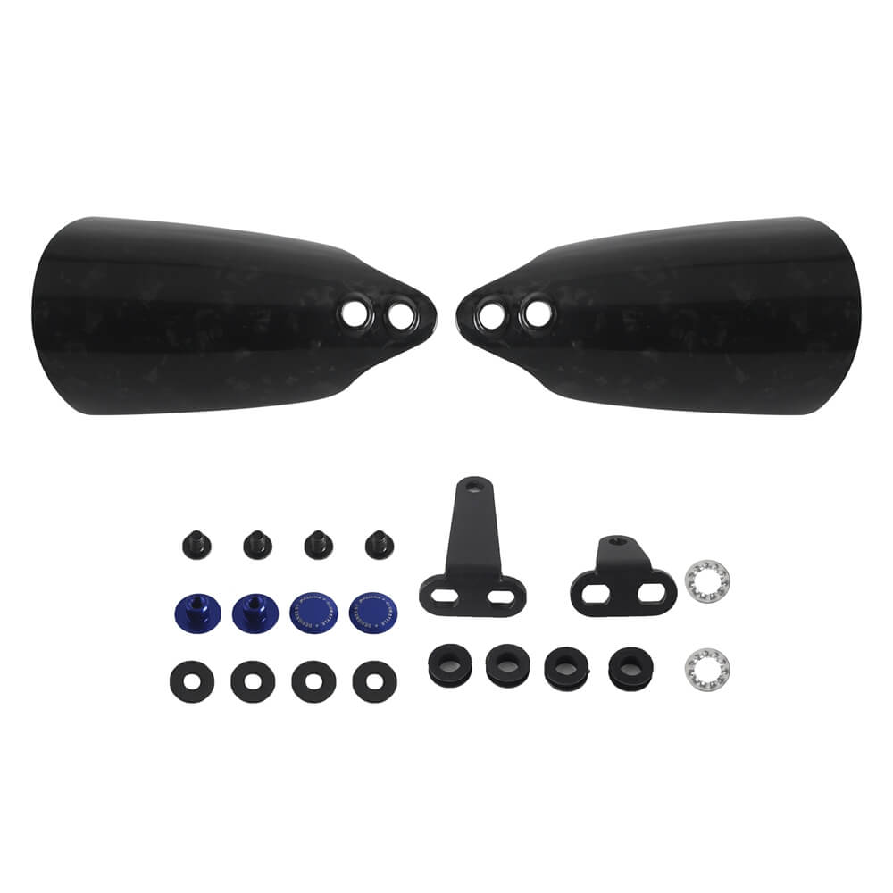 Carbon Fiber Club Style Handguards Hand Guard For Harley Softail M8 Low Rider ST FXLRST Deluxe Heritage Classic Street Bob 18-24