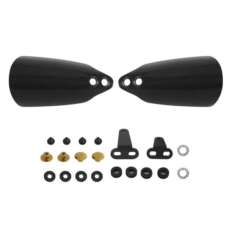 1996-2003 Harley Sportster XL 883 1200 XLH Carbon Fiber Club Style Handguards Hand Guard