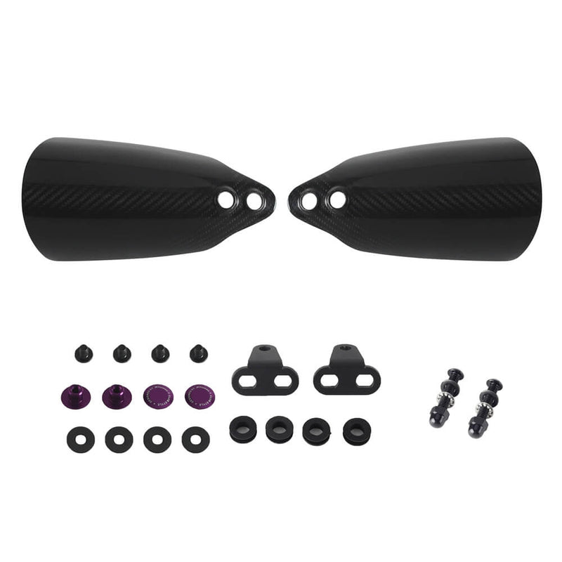 Carbon Fiber Handguards Hand Guard For Harley Touring Hydraulic Clutches Street Glide CVO/SE Special Electra Glide Standard 14-2020