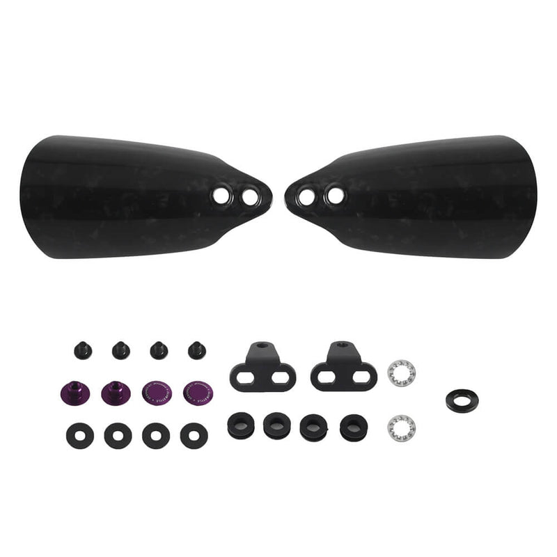 Carbon Fiber Club Style Hand Guard For Harley Sportster XL 883 1200 C R N L X48 Forty-Eight Iron Custom Nightster Roadster 04-22