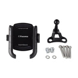 Handlebar Phone Carrier Mount Holder One-Touch Quick Lock Stand Support 360 Rotation Bracket For Harley Sportster XL 883 XR 1200 VRSC - pazoma