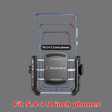 1s Lock & Release Phone Carrier Mount Holder Quick Lock Stand Bracket For Harley Road Glide FLTRX FLTRU FLTRK FLTRXST FLTRKSE 15- - pazoma