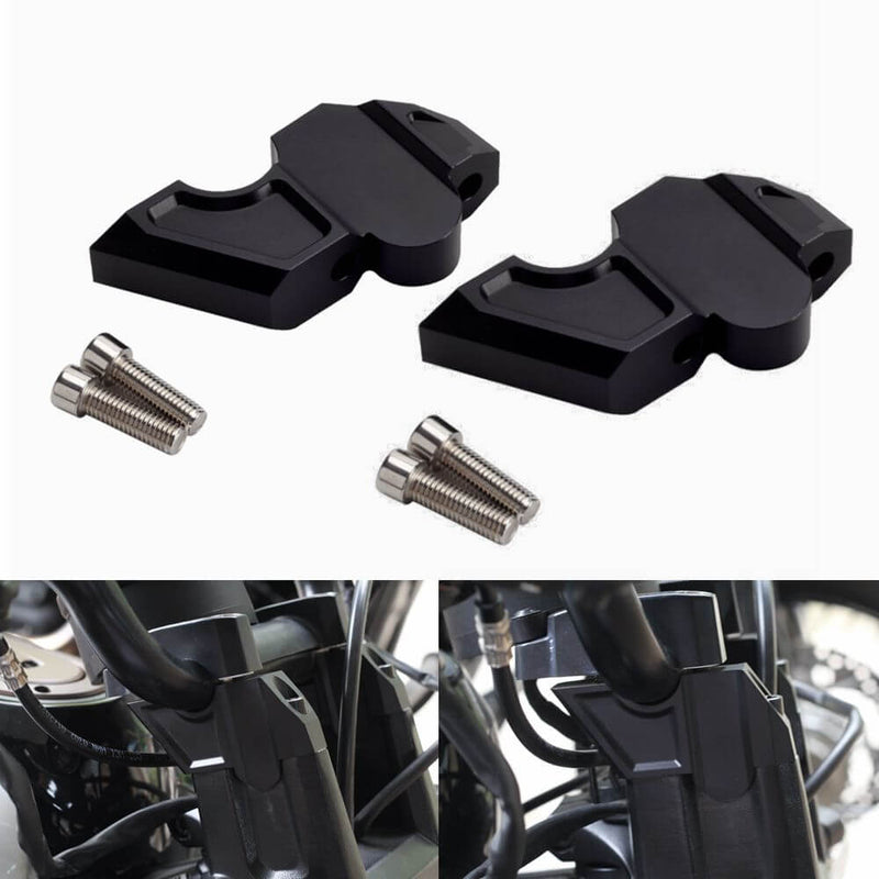 Handlebar Riser with Offset Move Back For Harley Sportster S 1250 RH1250S 2021-2025 - pazoma