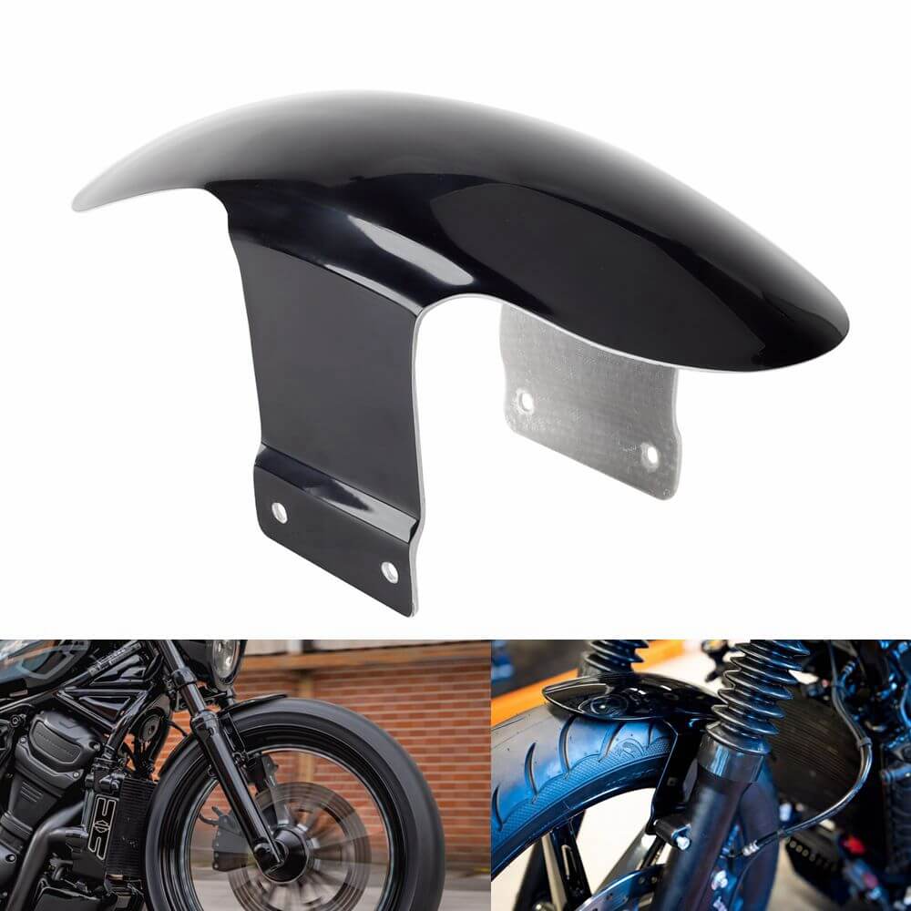 Harley-Davidson Nightster RH975 Front Fender Rear Fender Shorty Seat Plate Chin Fairing GRP Raw FRP Glass Fibre 22-later - pazoma
