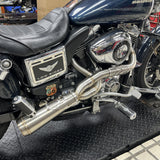 Big Sexy 2-in-1 Performance Exhaust System for Harley Dyna Fat Bob FXDF Low Rider FXDL S Street Bob FXDB FXD 2006-2017 Stepped Header - pazoma