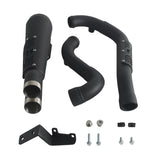 Big Sexy 2-in-1 Performance Exhaust System for Harley Dyna Fat Bob FXDF Low Rider FXDL S Street Bob FXDB FXD 2006-2017 Stepped Header - pazoma
