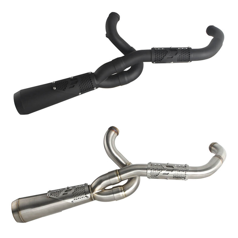 Big Sexy 2-in-1 Performance Exhaust System for Harley Dyna Fat Bob FXDF Low Rider FXDL S Street Bob FXDB FXD 2006-2017 Stepped Header