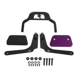 Harley M8 Softail Heritage Classic FLHCS Hydra-Glide Revival FLI Club Style Passenger Backrests Low profile Fixed Mini Sports Sissy Bar 18- - pazoma