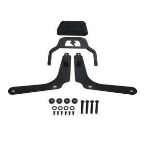 Harley M8 Softail Heritage Classic FLHCS Hydra-Glide Revival FLI Club Style Passenger Backrests Low profile Fixed Mini Sports Sissy Bar Kit 2018- - pazoma