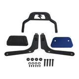 Harley M8 Softail Heritage Classic FLHCS Hydra-Glide Revival FLI Club Style Passenger Backrests Low profile Fixed Mini Sports Sissy Bar 18- - pazoma