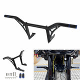 Harley M8 Softail Low Rider S ST FXLR FXBB FXST FXFB FXLRS/T Highway Engine Guard Crash Bar Passenger Peg Frame Slider Carbon End - pazoma