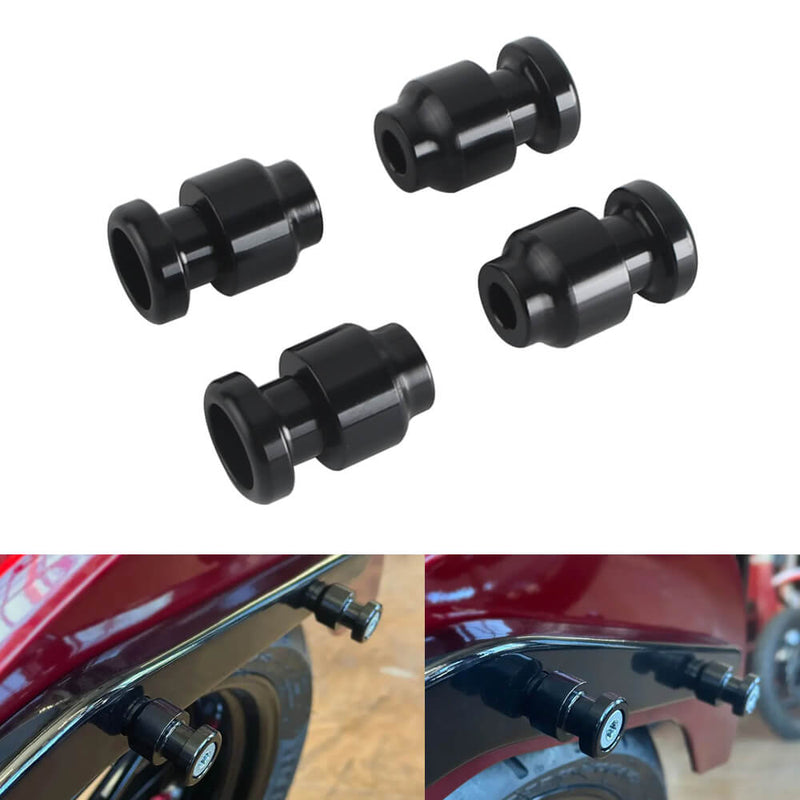 Harley M8 Softail Low Rider ST FXLRST FXRST Sport Glide FLSB CNC Bag Mounts Detachables Saddle Bag Rack Docking Hardware Kit