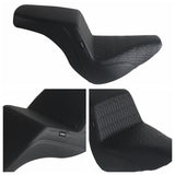Harley M8 Softail Low Rider ST S Sport Glide FLSB FXLR FXLRS FXLRST 117 18-2025 LS Step 2-Up Gel Pad Seat Comfort type Widened Passenger Seat - pazoma