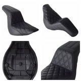 Harley M8 Softail Low Rider ST S Sport Glide FLSB FXLR FXLRS FXLRST 117 18-2024 LS Step 2-Up Gel Pad Seat - pazoma