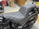 Upgrade Your Ride Performance For Harley Softail Low Rider ST S Sport Glide FLSB FXLR FXLRS FXLRST LS Step 2-Up Gel Pad Seats 2018-