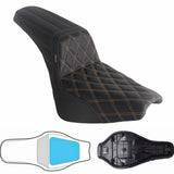 Harley M8 Softail Street Bob Slim Standard Deluxe Heritage Classic 114 FXBBS FXST FLDE FLSL FLHCS LS Step 2-Up Gel Pad Seat Comfort type 18- - pazoma