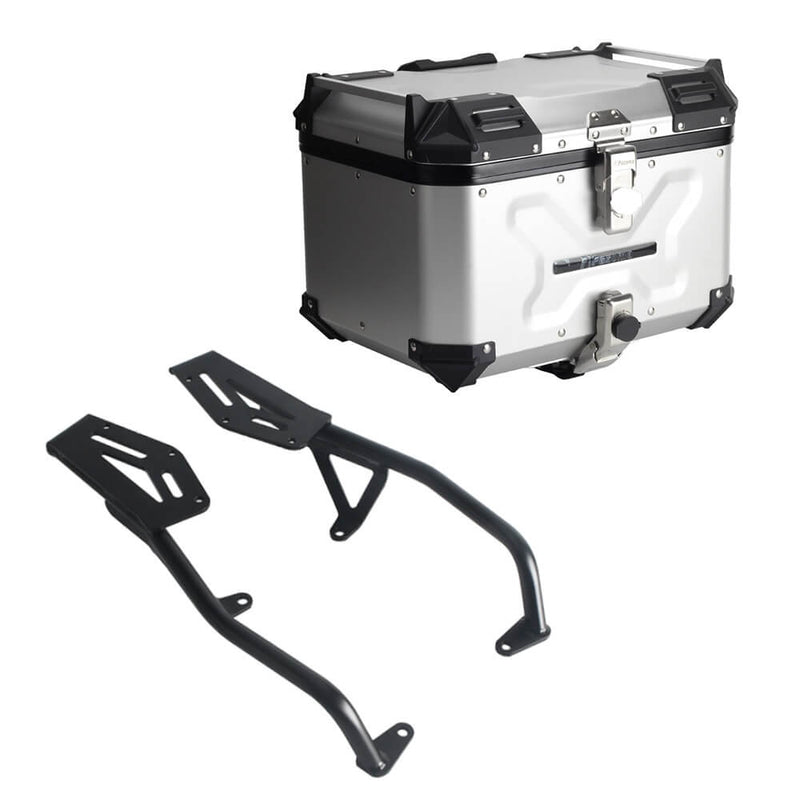 Harley Pan America 1250 ST Special Limited CVO RA1250 S SE L Aluminum Top Cases Rear Luggage Tail Box W/Mount Plate System Bracket - pazoma