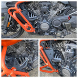 Harley Pan America CVO 1250 Special RA1250SE RA1250 RA1250S Carbon Fiber Radiator Fan Cover Fairing Spoiler Guard Hot Air Deflector 2021-2024 - pazoma