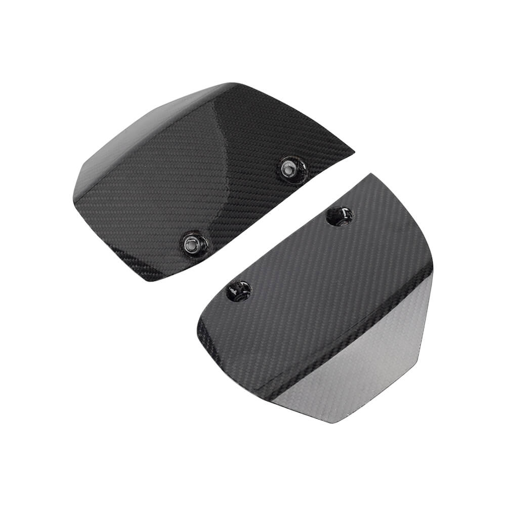 Harley Pan America 1250 Special RA1250S RA1250 Carbon Fiber Side Widened Screens Windshield Windscreen Wind Deflectors Extensions 2021-2023 - pazoma
