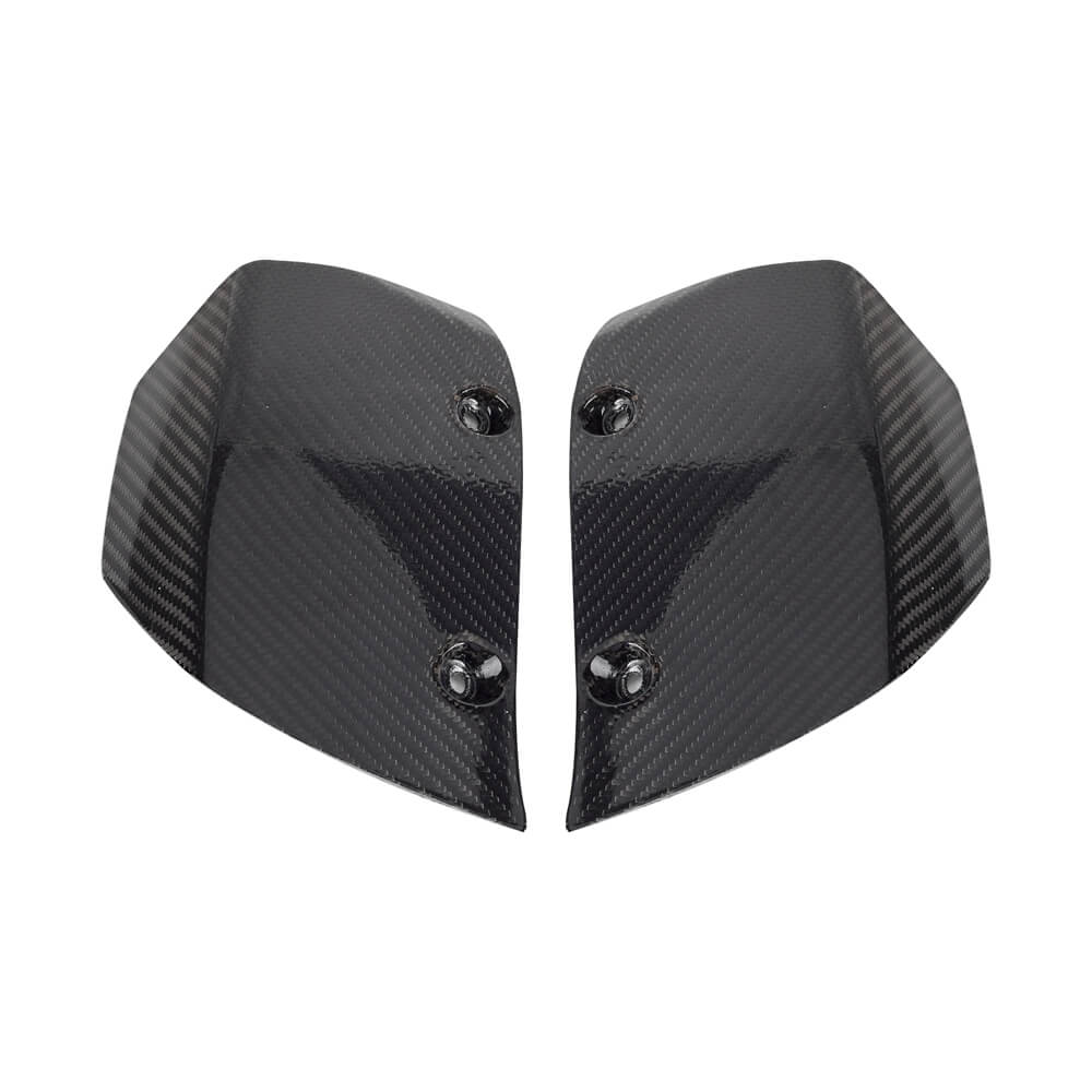 Harley Pan America 1250 Special RA1250S RA1250 Carbon Fiber Side Widened Screens Windshield Windscreen Wind Deflectors Extensions 2021-2023 - pazoma