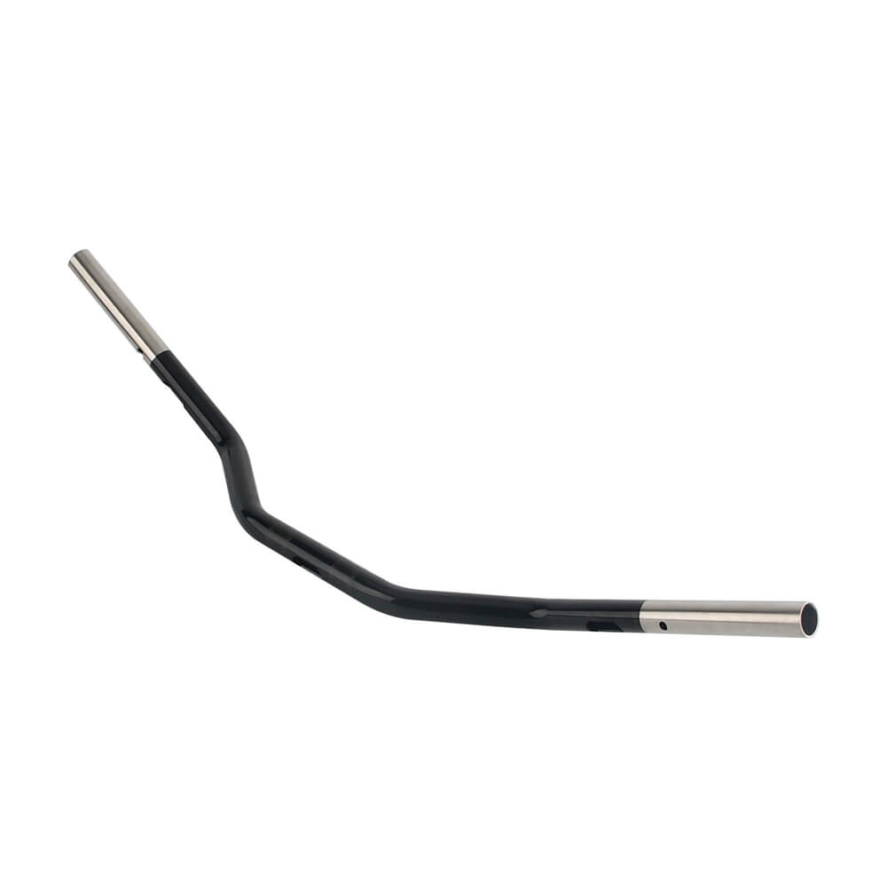 thumbnail image 2 of Mid USA Chrome 1 1/4 Inch Low Rise Handlebar Risers For Harley Softail Dyna Touring FXR FXST 2 of 5
