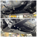 Harley Softail Aluminum Engine Guard Skid Plate 2018-2026 - Belly Pan Chassis Protector - pazoma