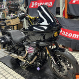 Harley Softail M8 Low Rider ST 117 FXLRST Front High 2 Step Crash Bar Cage Highway Engine Guard Rear Passenger Frame Slider Peg