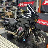 Harley Softail M8 Low Rider ST 117 FXLRST Front High 2 Step Crash Bar Cage Highway Engine Guard Rear Passenger Frame Slider Peg - pazoma