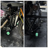 Harley Softail M8 Low Rider ST 117 FXLRST Front High 2 Step Crash Bar Cage Highway Engine Guard Rear Passenger Frame Slider Peg