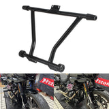 Harley Softail M8 Low Rider ST 117 FXLRST Front High 2 Step Crash Bar Cage Highway Engine Guard Rear Passenger Frame Slider Peg - pazoma