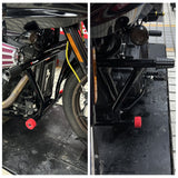 Harley Softail M8 Low Rider ST 117 FXLRST Front High 2 Step Crash Bar Cage Highway Engine Guard Rear Passenger Frame Slider Peg