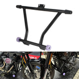 Harley Softail M8 Low Rider ST 117 FXLRST Front High 2 Step Crash Bar Cage Highway Engine Guard Rear Passenger Frame Slider Peg - pazoma