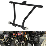 Harley Softail M8 Low Rider ST 117 FXLRST Front High 2 Step Crash Bar Cage Highway Engine Guard Rear Passenger Frame Slider Peg - pazoma