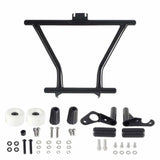 Harley Softail M8 Low Rider ST 117 FXLRST Front High 2 Step Crash Bar Cage Highway Engine Guard Rear Passenger Frame Slider Peg - pazoma