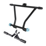 Harley Softail M8 Low Rider ST 117 FXLRST Front High 2 Step Crash Bar Cage Highway Engine Guard Rear Passenger Frame Slider Peg - pazoma