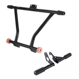 Harley Softail M8 Low Rider ST 117 FXLRST Front High 2 Step Crash Bar Cage Highway Engine Guard Rear Passenger Frame Slider Peg - pazoma