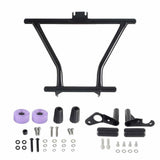 Harley Softail M8 Low Rider ST 117 FXLRST Front High 2 Step Crash Bar Cage Highway Engine Guard Rear Passenger Frame Slider Peg - pazoma