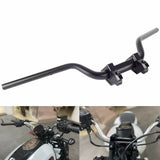 Harley Sportster S 1250 RH1250S 2021-2023 1-1/4" Tapered Fat Bars Handlebar Back Move Mount Risers Pull Back Riser W/ Top Clamp Cover Kit - pazoma