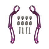 Harley Touring Bagger Road King Street Electra Glide Rear Shock Remote Reservoir Mounts Brackets For Ohlins HD 044 & Legends Revo Shocks - pazoma