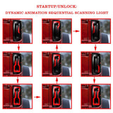 LED Tail Lights for 2021-2024 Ford Bronco Halogen Taillights Upgrade LED Rear Running Brake Lamps Stop Turn Signals Reversing Light Tail Lamps - pazoma