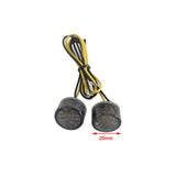 Micro Indicator Round Mini LED Turn Signals Blinkers Indicator Lights Module Smoke For Harley Chopper Bobber Cafe Racer Retro Custom - pazoma