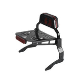 Mini Pad Short Passenger Sissy Bar Upright Backrest W/Luggage Rack For Harley Touring Road Glide Road King Street Glide Special ST CVO '14-