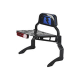 Mini Pad Short Passenger Sissy Bar Upright Backrest W/Luggage Rack For Harley Touring Road Glide Road King Street Glide Special ST CVO '14-