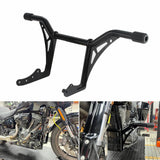Highway Engine Guard Crash Bar Passenger Peg Frame Slider For 2018-2024 Harley Softail Streetbob Low Rider S ST Fat Bob Standard - pazoma